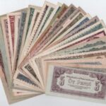 25db-os vegyes pengő bankjegy tétel, közte 1944. 100P 'A Vöröshadsereg Parancsnoksága' T:III
