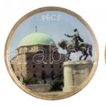 ~2002. 1E (3db) 3xklf multicolor rátéttel: Hatvan, Pécs, Budapest T:2 ~2002. 1 Euro (3pcs) with 3xklf multicolor inlay: Hatvan, Pécs, Budapest C:XF
