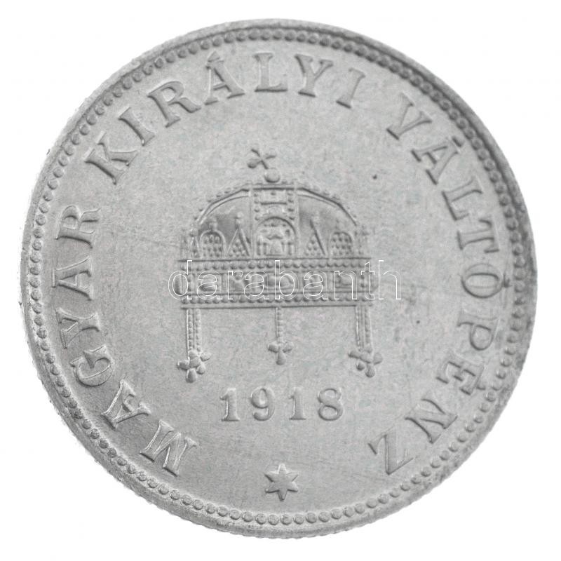 1918KB 20f Fe 'rozettás Artex utánveret' T:1- Adamo K4.1 - Image 2