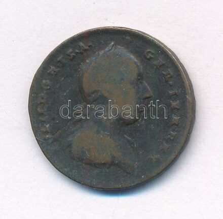 Ausztria 1772W 1/2kr Cu 'II. József' T:2-,3 Austria 1772W 1/2 Kreuzer Cu 'Joseph II' C:VF,F Krause KM#2052