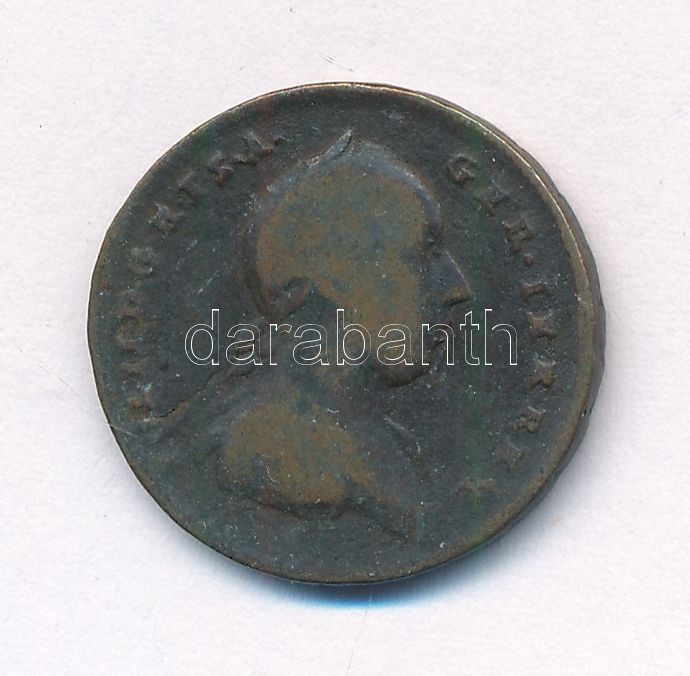 Ausztria 1772W 1/2kr Cu 'II. József' T:2-,3 Austria 1772W 1/2 Kreuzer Cu 'Joseph II' C:VF,F Krause KM#2052