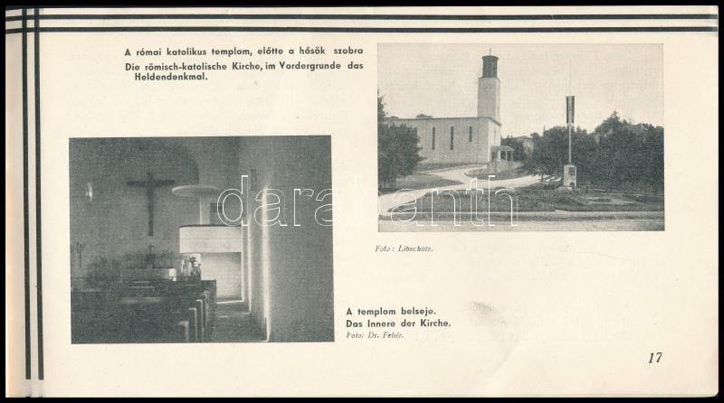 cca 1930 Balatonboglár, képekkel illusztrált utazási prospektus, 19p - Image 4