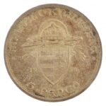 1938. 5P Ag 'Szent István' T:1- patina, kis ph Adamo P8.1