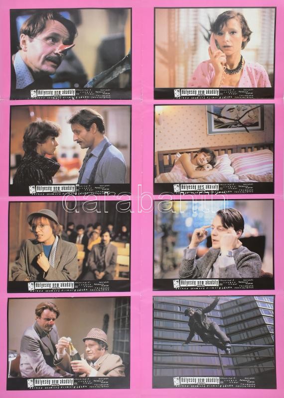 1985 Hülyeség nem akadály, filmplakát, hajtott, 82×56 cm - Image 2