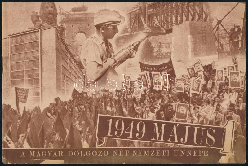 1949. május 1. A magyar dolgozó nép nemzeti ünnepe prospektus