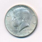 Amerikai Egyesült Államok 1964. 1/2$ Ag 'Kennedy' T:1- USA 1964. 1/2 Dollar Ag 'Kennedy' C:AU Krause KM#202