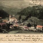 1905 Opponitz, general view, church (EK)