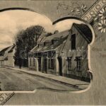 Perchtoldsdorf, street view. Art Nouveau, floral (EK)