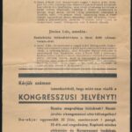 1938 Bp., XXXIV. Nemzetközi Eucharisztikus Kongresszus programja, tervezet, hajtott, heklyenként kissé foltos, apró sérülésekkel - Image 2