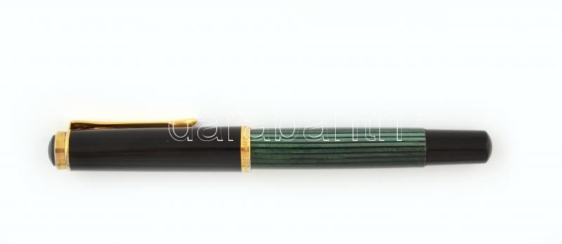 Pelikan 14 K hegyű töltőtoll, jó állapotban, h: 12 cm