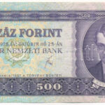 1975. 500Ft T:III szép papír Adamo F41