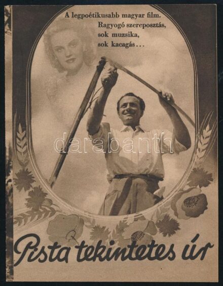 1942 'Pista tekintetes úr' mozireklám