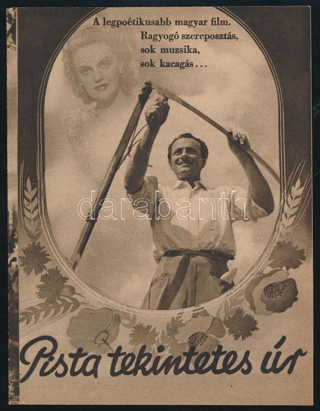 1942 'Pista tekintetes úr' mozireklám