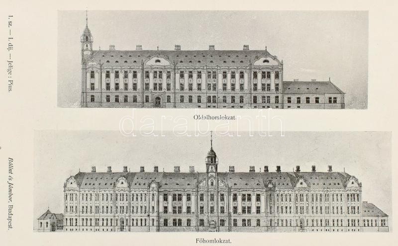 1903-1907 Magyar Pályázatok. Szerk.: Fejér Lajos és Ritter Ignácz építészek. 17 db szám (I. évf. 1., 5-8., 11-12. sz., II. évf. 2-3., 7. sz., III. évf. 2., 4., 8-9. sz., IV. évf. 1-2. sz., V. évf. 1. sz.), közte a folyóirat induló - Image 3