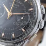 Sekonda stopperes karóra, mechanikus szerkezettel, működik, apró karcokkal, plexi sérült d: 35 mm - Image 2