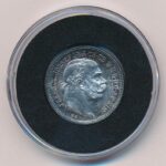 1915KB 1K Ag 'Ferenc József' tanúsítvánnyal T:1-,2 patina Adamo K5.1