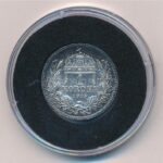 1915KB 1K Ag 'Ferenc József' tanúsítvánnyal T:1-,2 patina Adamo K5.1 - Image 2