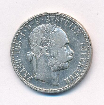 Ausztria 1886. 1Fl Ag 'Ferenc József' T:2-,3 Austria 1886. 1 Florin Ag 'Franz Joseph' C:VF,F Krause KM#2222