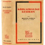 Heller Farkas: Közgazdasági Lexikon. Bp., 1937, Grill Károly, 499 p. Kiadói egészvászon kötés. papírborítóval