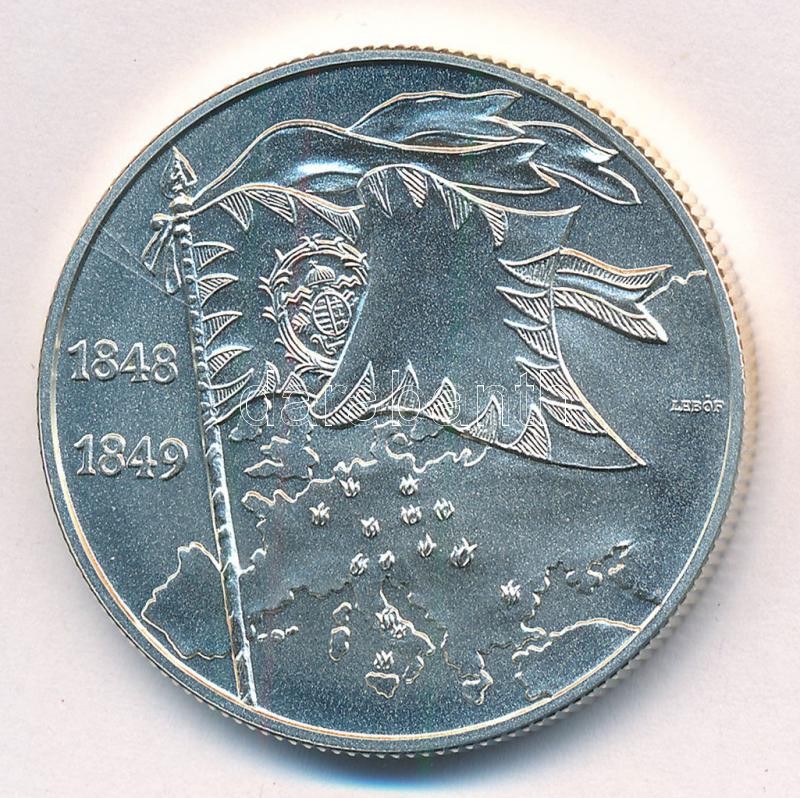 1998. 2000Ft Ag '1848-49. forradalom és szabadságharc 150. évfordulója' kapszulában, tanúsítvánnyal T:BU Adamo EM151