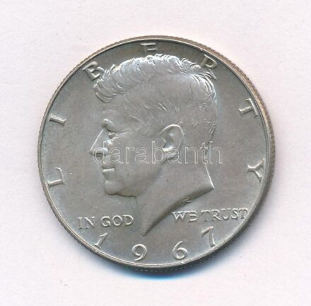 Amerikai Egyesült Államok 1967. 1/2$ Ag 'Kennedy' T:1-,2 USA 1967. 1/2 Dollar Ag 'Kennedy' C:AU,XF Krause KM#202a