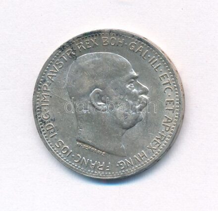 Ausztria 1916. 1K Ag 'Ferenc József' T:2 Austria 1916. 1 Corona Ag 'Franz Joseph' C:XF Krause KM#2820