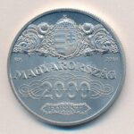 2014. 2000Ft Cu-Ni '90 éves a Magyar Nemzeti Bank' + 2014. 2000Ft Ag 'Ybl Miklós születésének 200. évfordulója' T:BU - Image 2