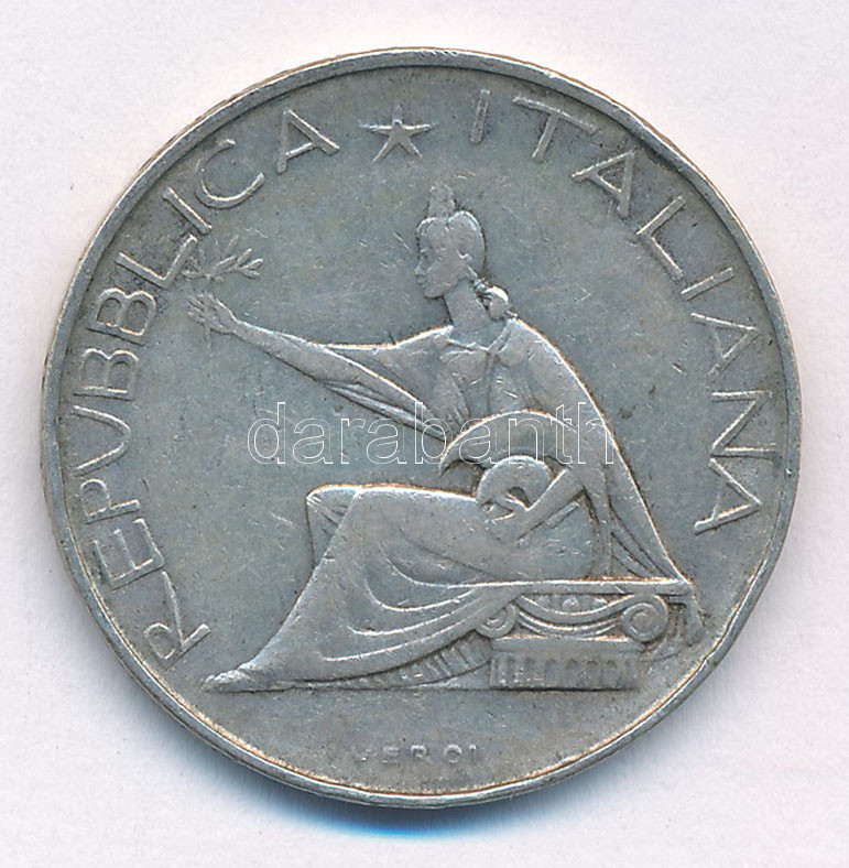 Olaszország 1961. 500L Ag 'Olasz egység centenáriuma' T:2,2- Italy 1961. 500 Lire Ag 'Italian Unification Centennial' C:XF,VF Krause KM#99 - Image 2