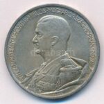 1939. 5P Ag 'Horthy balra' T:2 patina Adamo P8.2