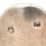 Ezüst (Ag) villa, jelzett, nettó: 60 g, h: 21 cm - Image 2