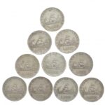 Olaszország 1959R 500L Ag 'Kolumbusz hajói' (10x) T:2-,3 patina Italy 1959R 500 Lire Ag 'Columbus' ships' (10x) C:VF,F patina Krause KM#98