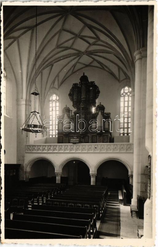 Kolozsvár, Cluj; Farkas utcai templom / church, interior