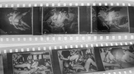 Női aktok, 6 db repró negatív tekercsen