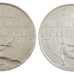 1984. 500Ft Ag 'Nyári Olimpiai Játékok - Los Angeles' (2xklf) T:PP, BU ujjlenyomat, patina Adamo EM79 - Image 2