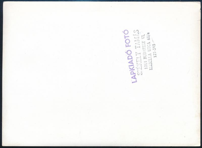 Ruttkay Éva portéja, Székely Tamás pecséttel jelzett sajtófotója (lapkiadó Fotó), 18x13 cm - Image 2