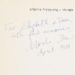 Morti ... dedikált izraeli kiadású könyv cca 1970. félvászon kötésben