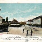 1910 Tapolca, Fő tér (EK)