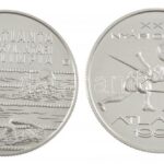 1994-1995. 1000Ft Ag 'XXVI. Nyári Olimpia - Atlanta - Úszás, Vívás' (2xklf) közös tanúsítvánnyal T:BU Adamo EM 137,143