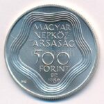 1989. 500Ft Ag 'Nyári Olimpia - Barcelona' kapszulában T:BU kis patina Adamo EM11 - Image 2