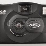 Kodak KB18 filmes fényképezőgép, jó állapotban, bőr tokkal - Image 2