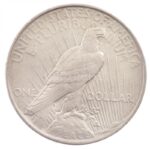 Amerikai Egyesült Államok 1924. 1$ Ag 'Béke' (26,72g) T:1- kis karc USA 1924. 1 Dollar Ag 'Peace' (26,72g) C:AU small scratch Krause KM#150 - Image 2