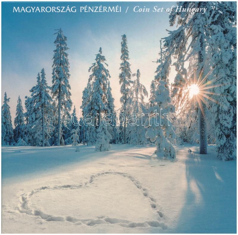 2020. 5Ft-100Ft (6xklf) + 10Ft + 20Ft 'Tisztelet a hősöknek', 'Boldog karácsonyt' forgalmi szett dísztokban T:PP