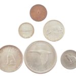 Kanada 1967. 1c - 1$ (6xklf) forgalmi sor T:1 kis patina Canada 1967. 1 Cent - 1 Dollar (6xdiff) coin set C:UNC small patina
