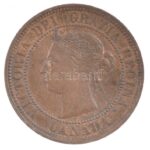 Kanada 1888. 1c bronze 'Viktória' (5,58g) T:1- Canada 1888. 1 Cent bronze 'Victoria' (5,58g) C:AU Krause KM#7 - Image 2