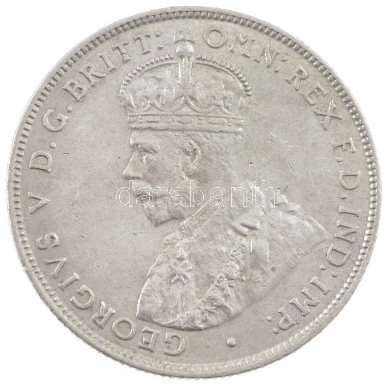 Ausztrália 1931. 1Fl Ag 'V. György' (11,33g) T:1- Australia 1931. 1 Florin Ag 'George V' (11,33g) C:AU Krause KM#27 - Image 2