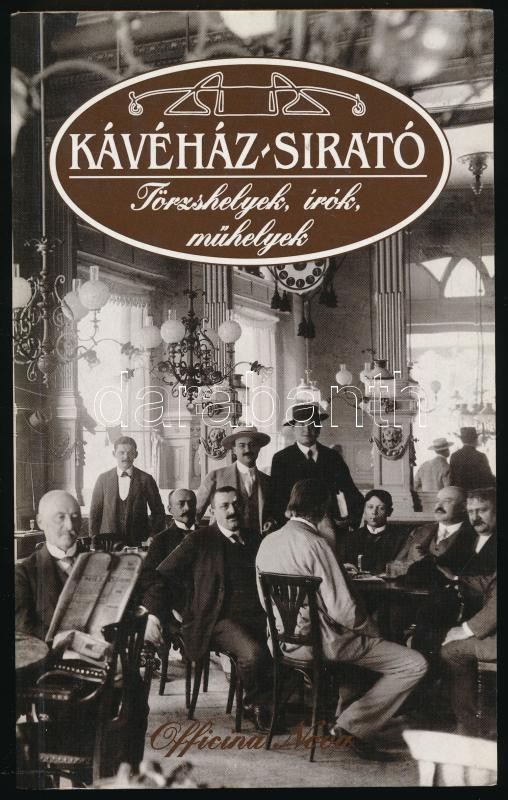 Erki Edit: Kávéház-sirató. Törzshelyek, írók, műhelyek. Bp., (1995), Officina Nova. Kiadói papírkötés.