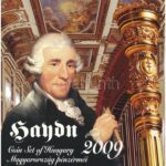 2009. 5Ft-200Ft 'Haydn' (7xklf) forgalmi érme sor, benne 'Joseph Haydn' Ag emlékérem (12g/0.999/29mm) T:BU FO43.3