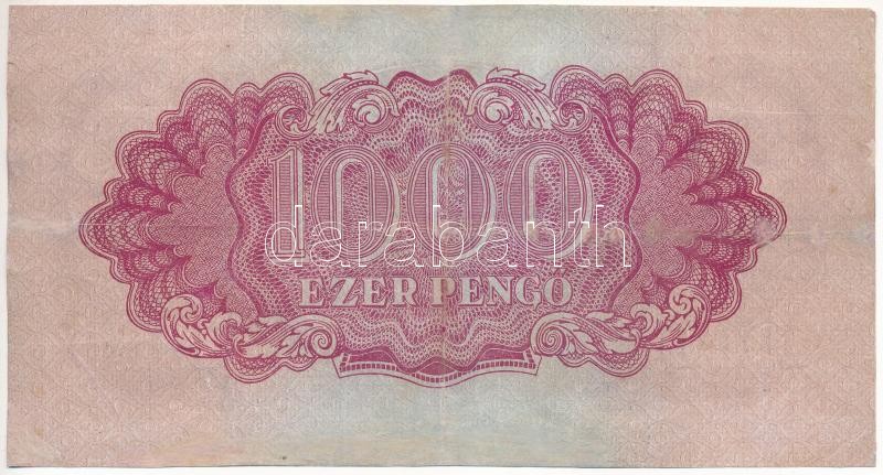 1944. 1000P 'A Vörös Hadsereg Parancsnoksága' 'TP 042759' T:III restaurált Adamo P48 - Image 2