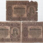 1920. 50K 'Orell Füssli Zürich' (3x) + 100K 'Orell Füssli Zürich' (3x) T:III-,IV Adamo K25 - Image 3