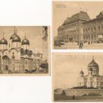 Moscow, Moskau, Moscou; - 8 db RÉGI város képeslap / 8 pre-1945 town-view postcards - Image 2